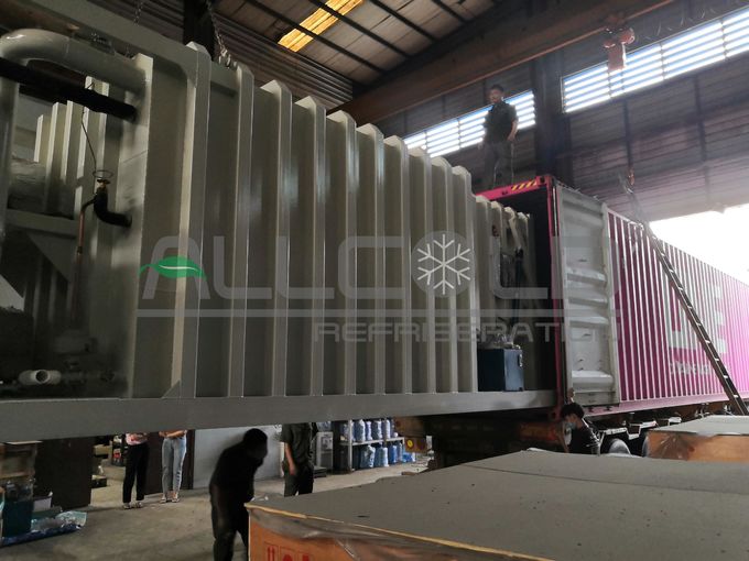SGS R404A 압축기 비트저 야채 수력전기 냉각기 PLC 2