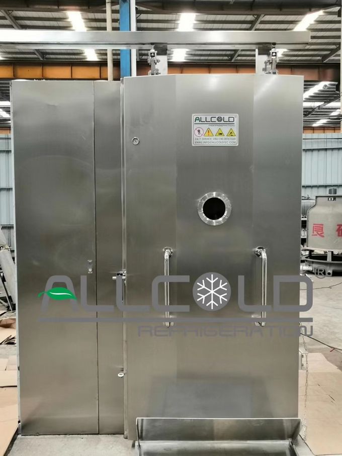 R22 차게하는 비트저 압축기 비프스테이크 진공 냉각기 21KW 0